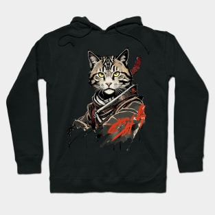 Samurai cat Hoodie